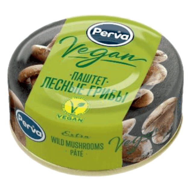 Plant-based pâté “PERVA VEGAN” “Wild Mushrooms”